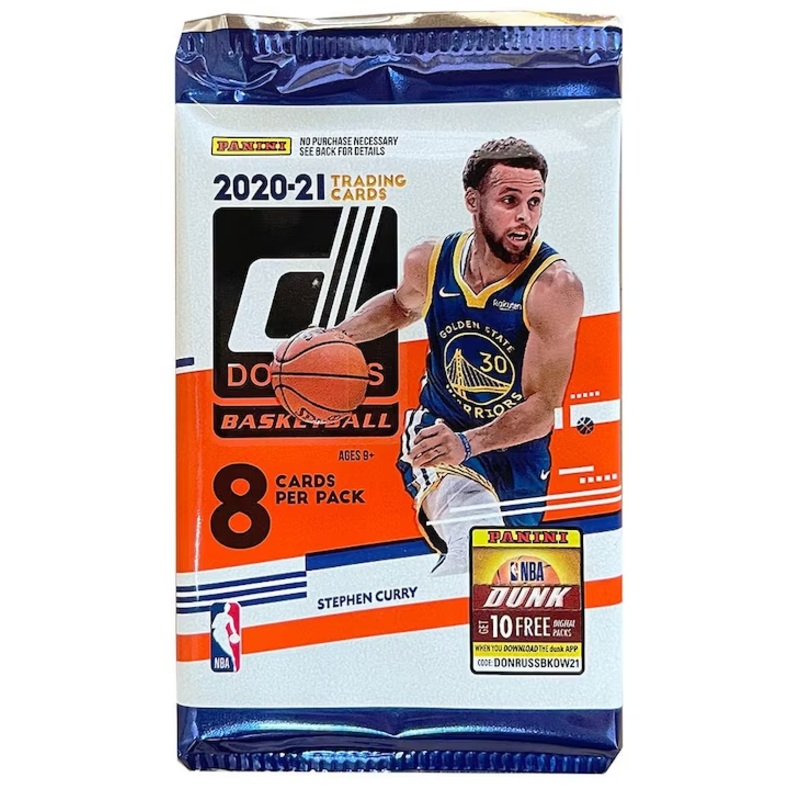 2020-21 Panini Donruss Basketball Retail Pack