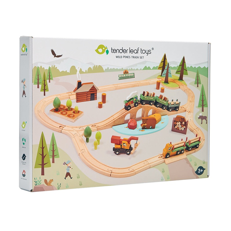 Wild Pines Tenderleaf Train Set