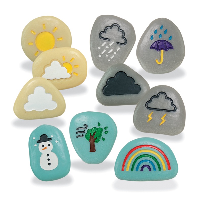 Yellow Door Weather Stones