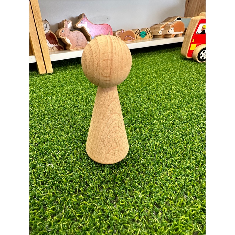Wooden Conical Figures