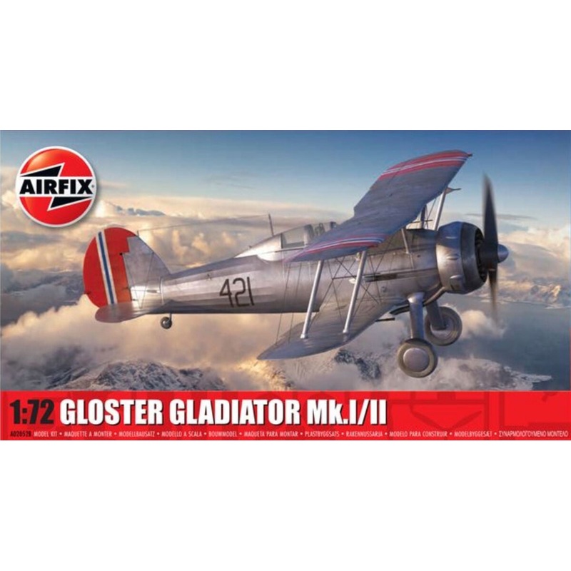 Airfix 1:72 Gloster Gladiator Mk.I/Mk.II