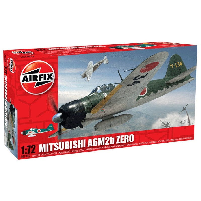 Airfix 1:72 Mitsubishi A6M2B Zero