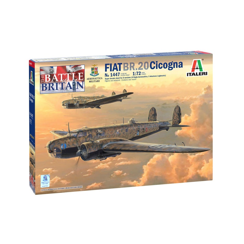 Italeri 1:72 FIAT BR.20 Cicogna Battle of Britain
