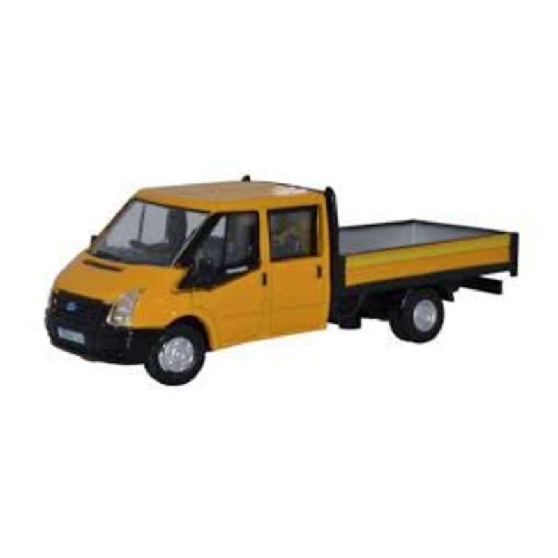 Oxford 1:76 Ford Transit Dropside Orange