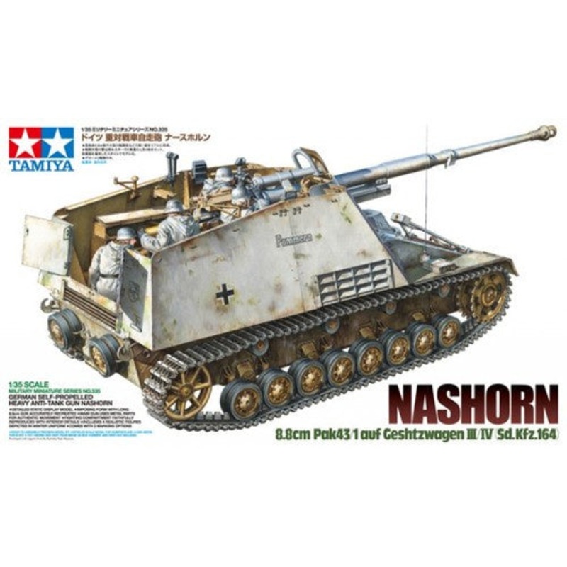 Tamiya 1:35 Nashorn 8.8cm Pak43/1 (LW)