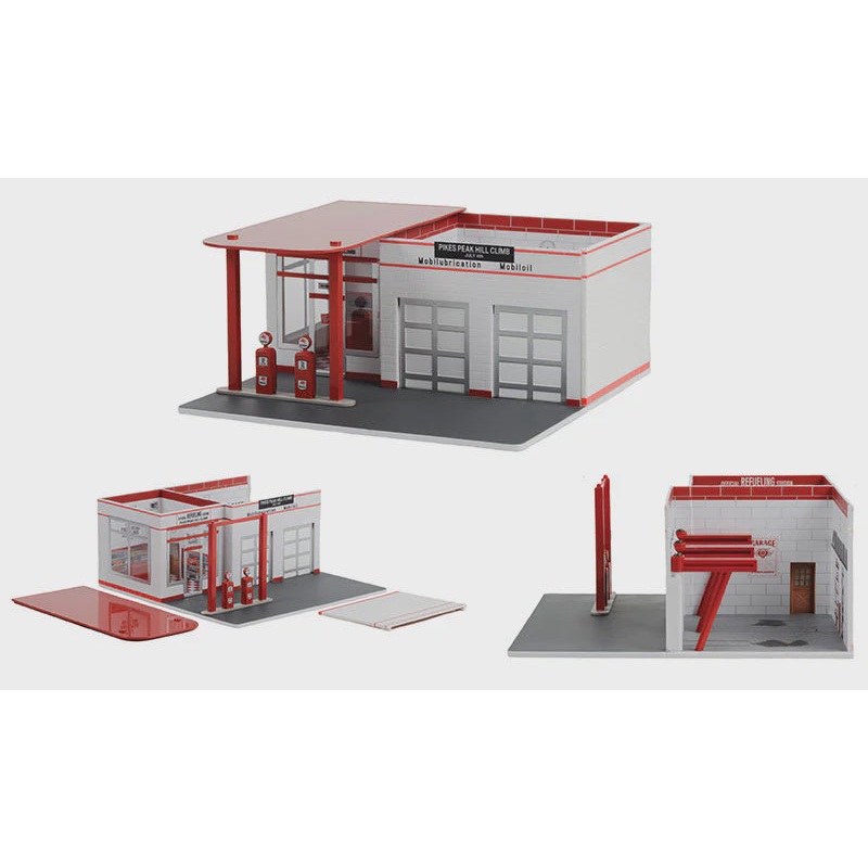 GL 1:64 Vintage Gas Station- Pikes Peak