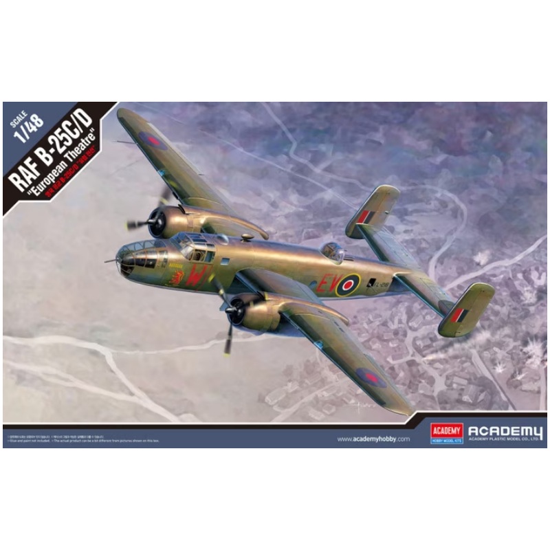 Academy 1:48 RAF B-25C/D ‘European Theatre’