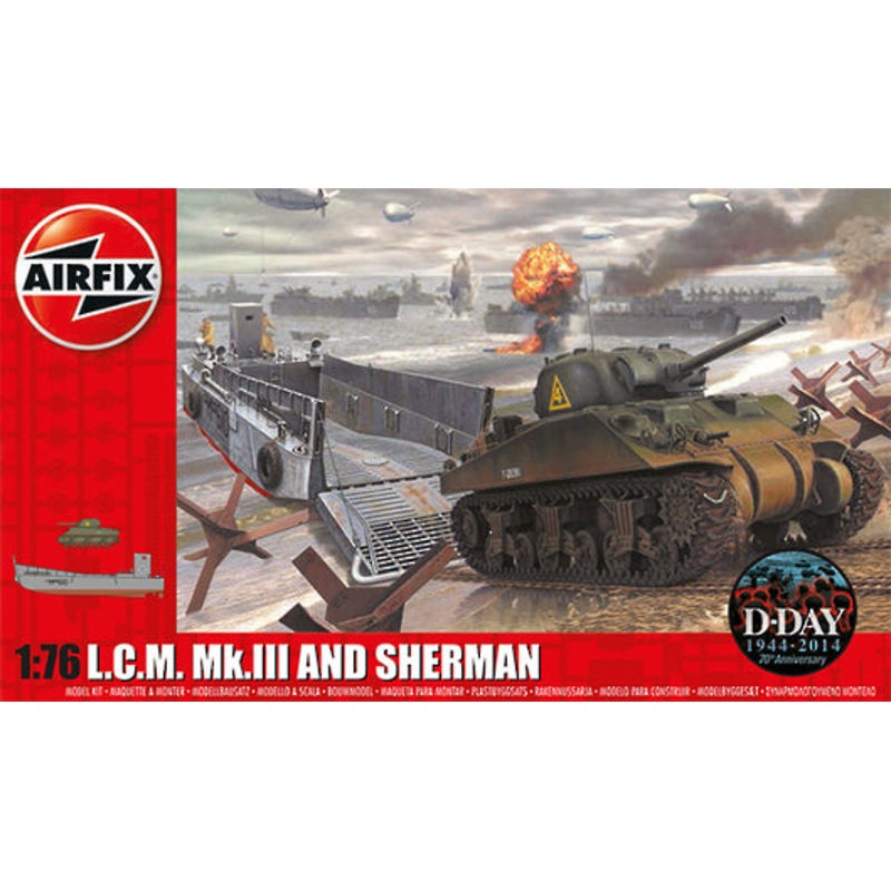 Airfix Vintage Classics 1:76 LCM3 & Sherman