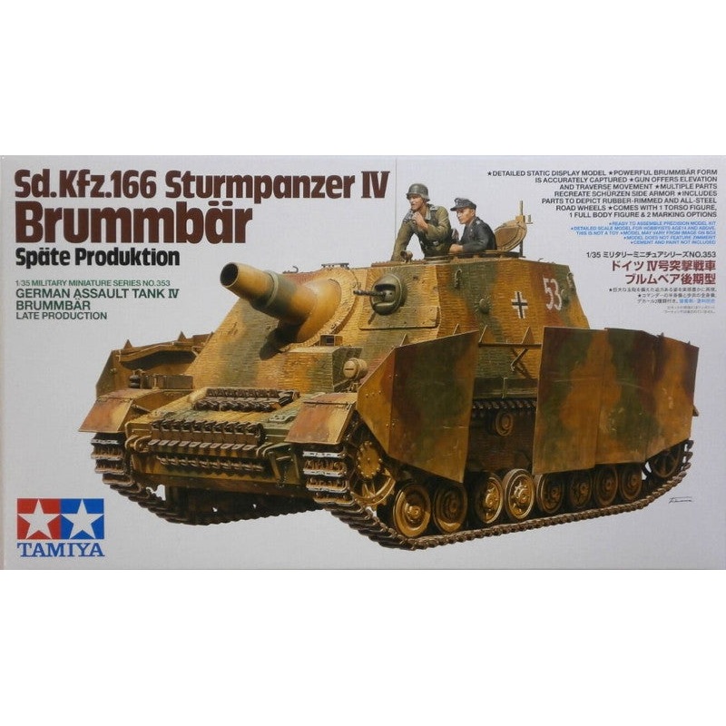 Tamiya 1:35 Brummbar Late Prod Tank
