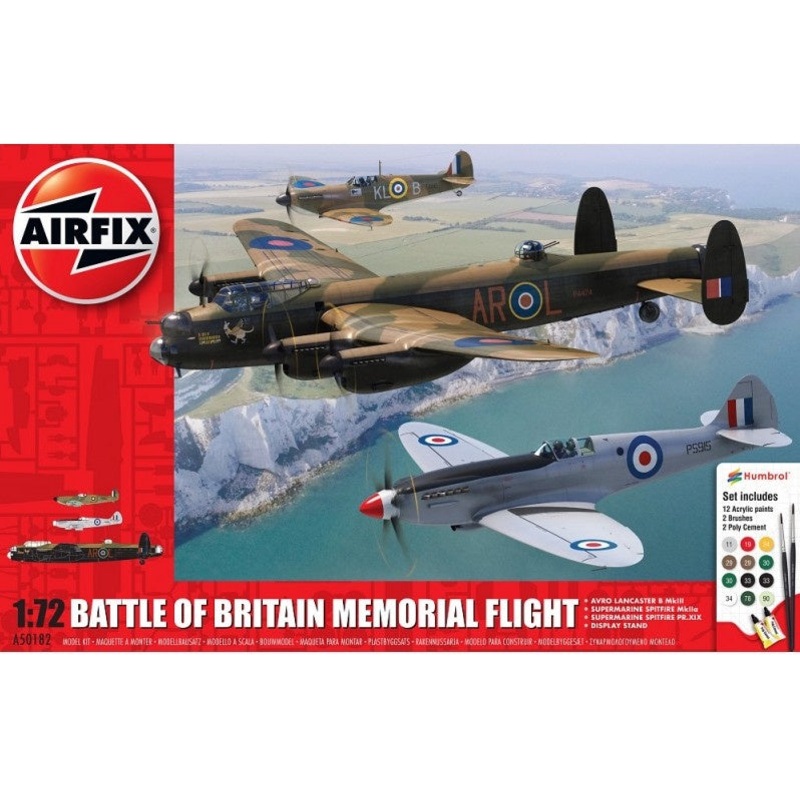 Airfix 1:72 Battle of Britain Memorial Flight Gift Set