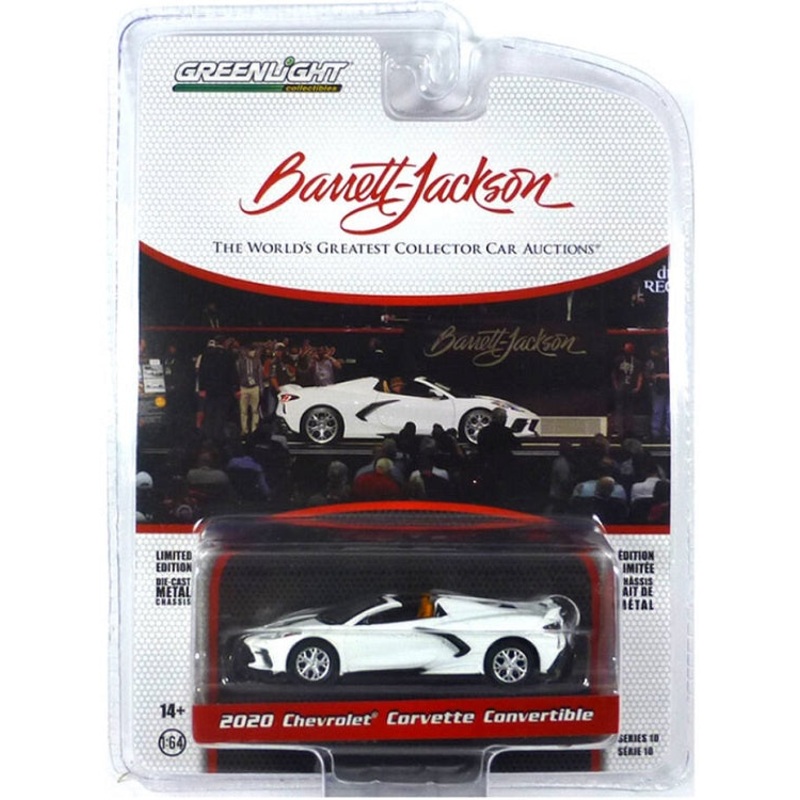 GL 1:64 2020 Corvette C8 Convert. White