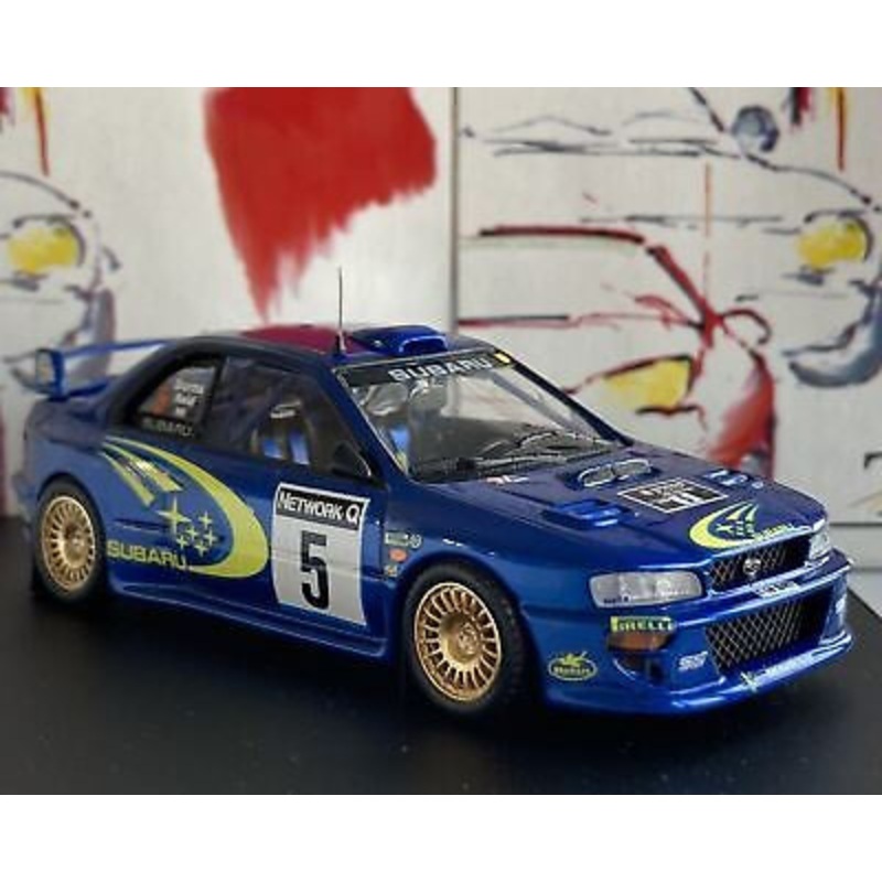 Trofeu 1:43 Subaru Impreza WRC 1999 1st RAC Rally #5