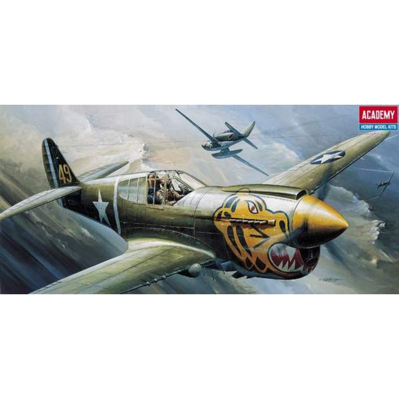 Academy 1:72 P-40E Warhawk