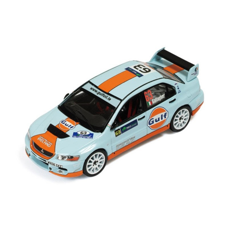 IXO 1:43 Mitsubishi Lancer EVO IX #63 13th Rally Ireland 2009