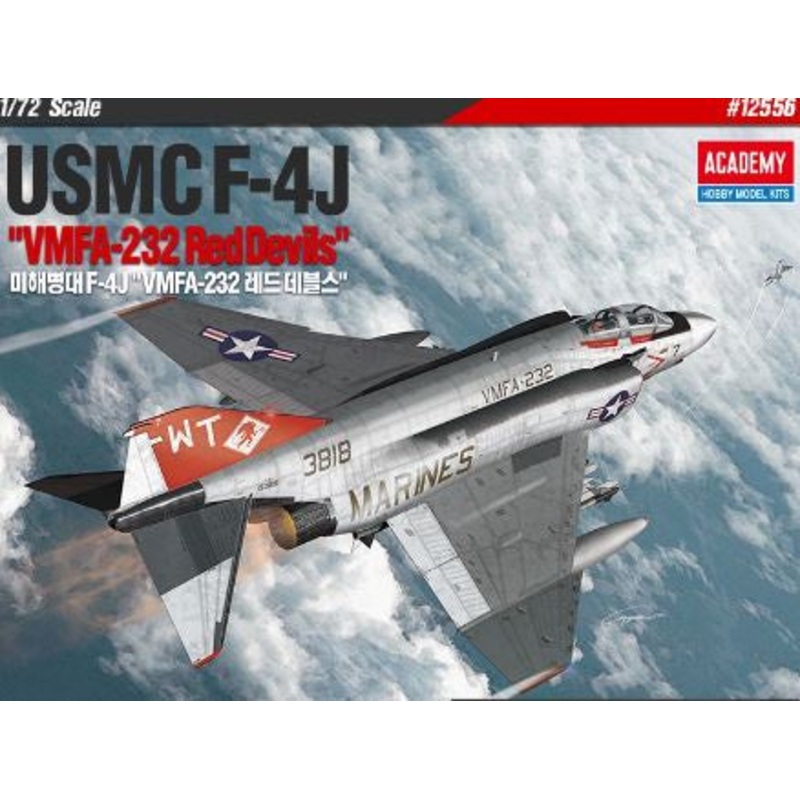 Academy 1:72 USMC F-4J VMFA-232 Red Devils