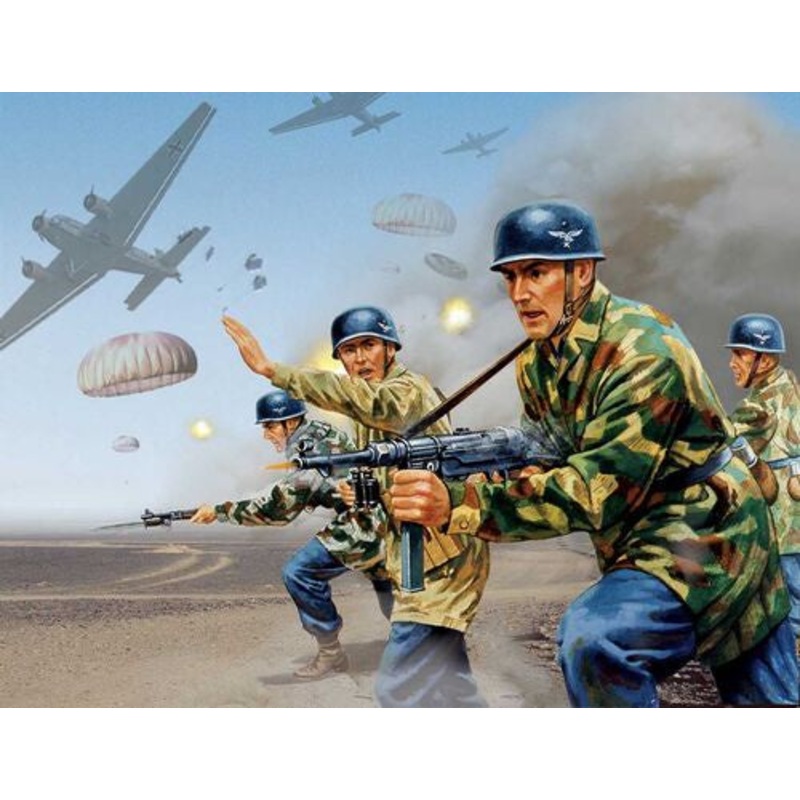 Airfix 1:32 WWII German paratroops