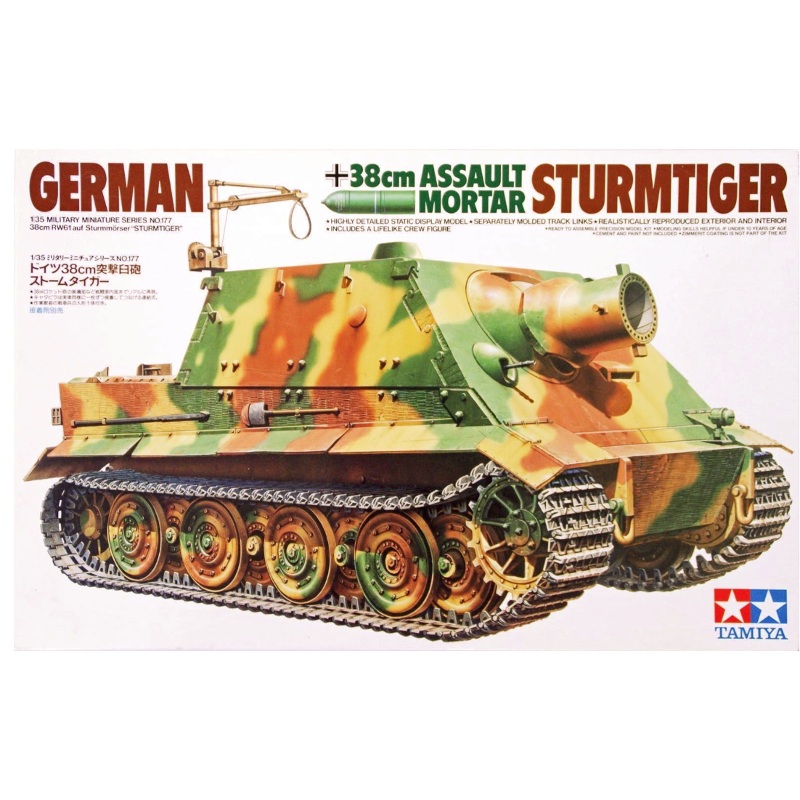 Tamiya 1:35 Sturmtiger 38cm German Assault Mortar Tank