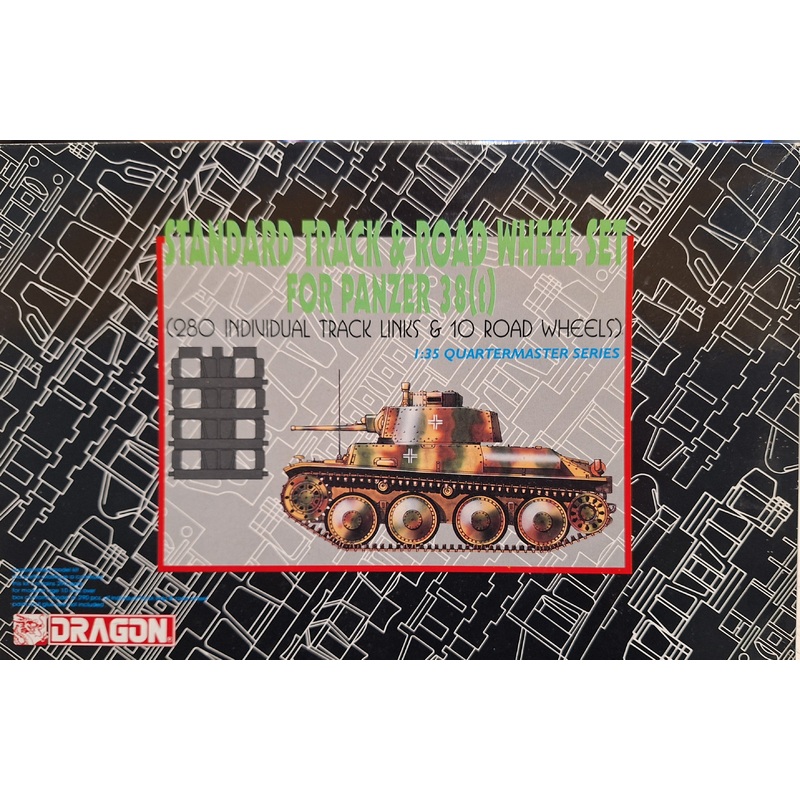*Vintage* Dragon 1:35 Track & Road Wheel Set for Panzer 38(t)