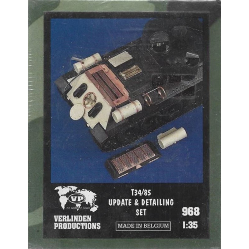 VP 1:35 T34/85 Update & Detailing Resin and Metal Set