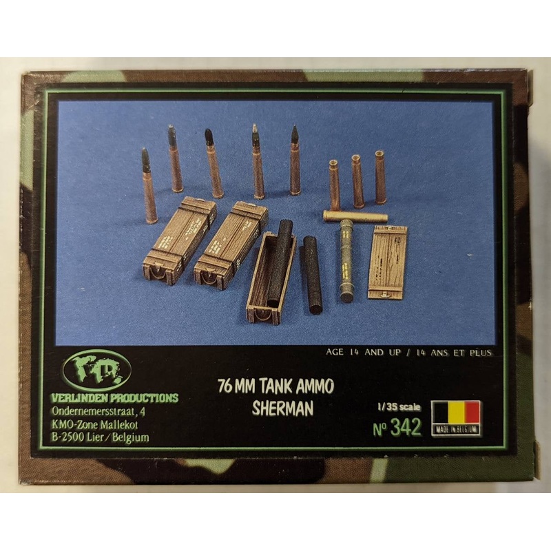 VP 1:35 76mm Tank Ammo Sherman Resin Set