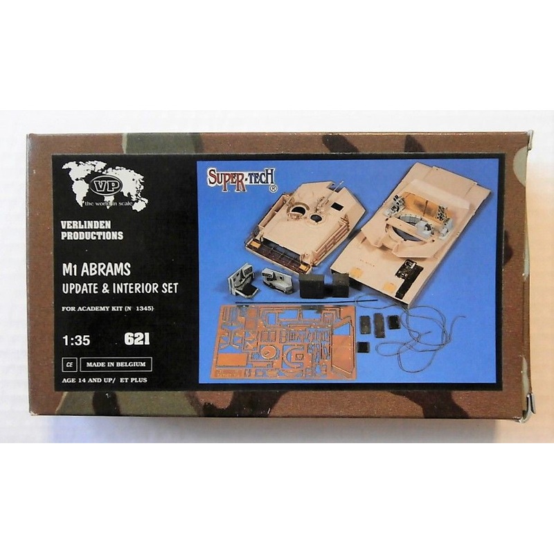 VP 1:35 M1 Abrams Update & Interior Conv. Resin Set (LW)