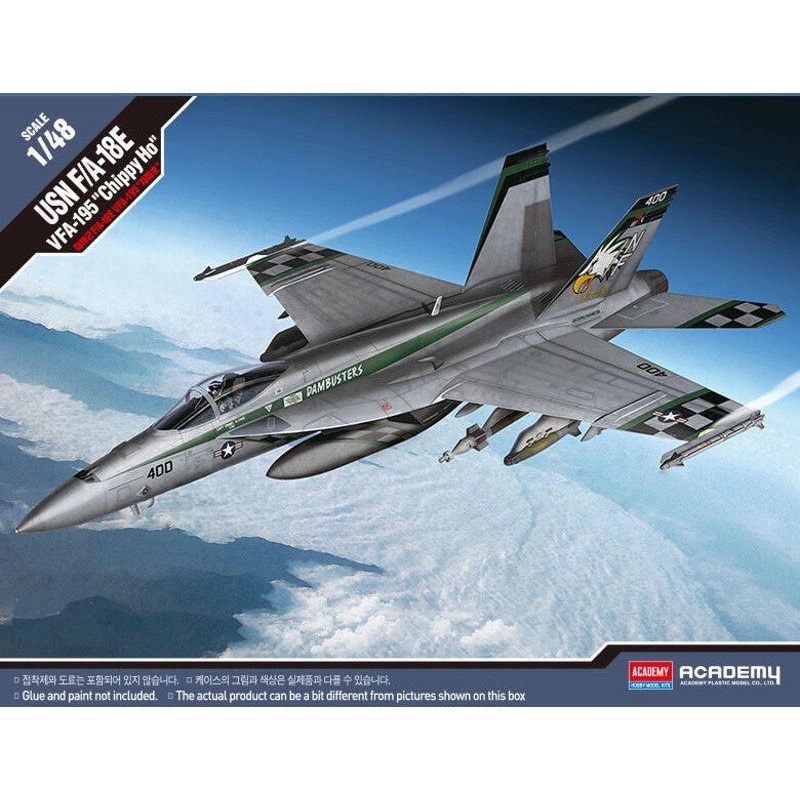 Academy 1:72 USN F/A-18E VFA-195 “Chippy Ho”