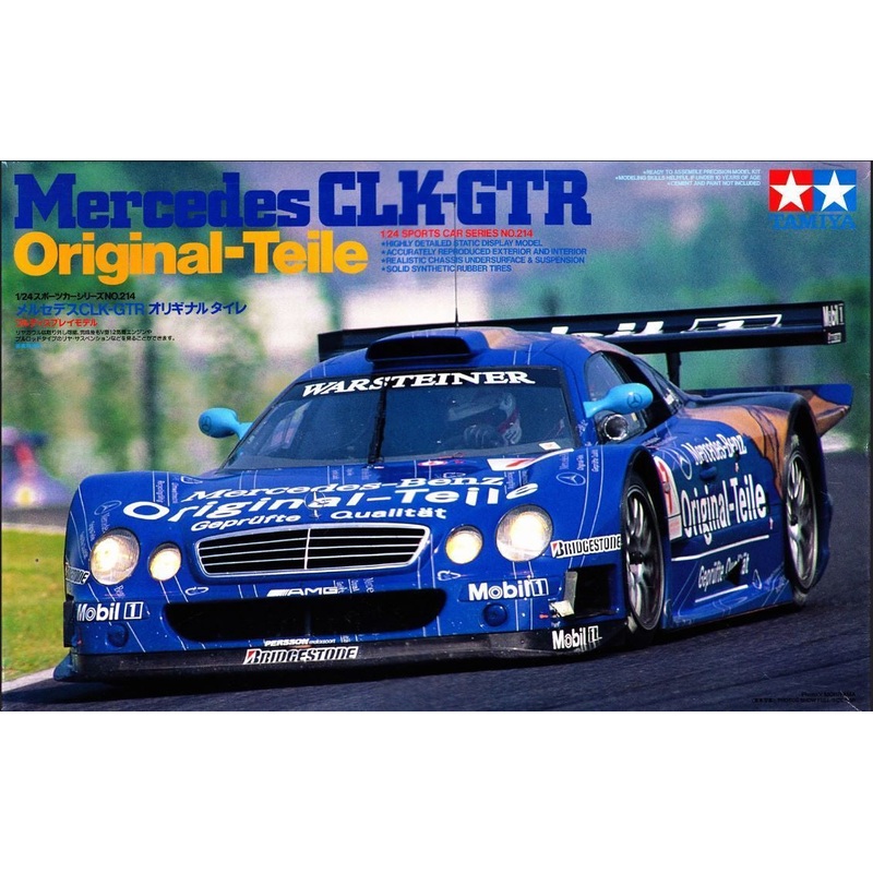 *Aged Decals, Extras* Tamiya 1:24 Mercedes CLK-GTR (LW)