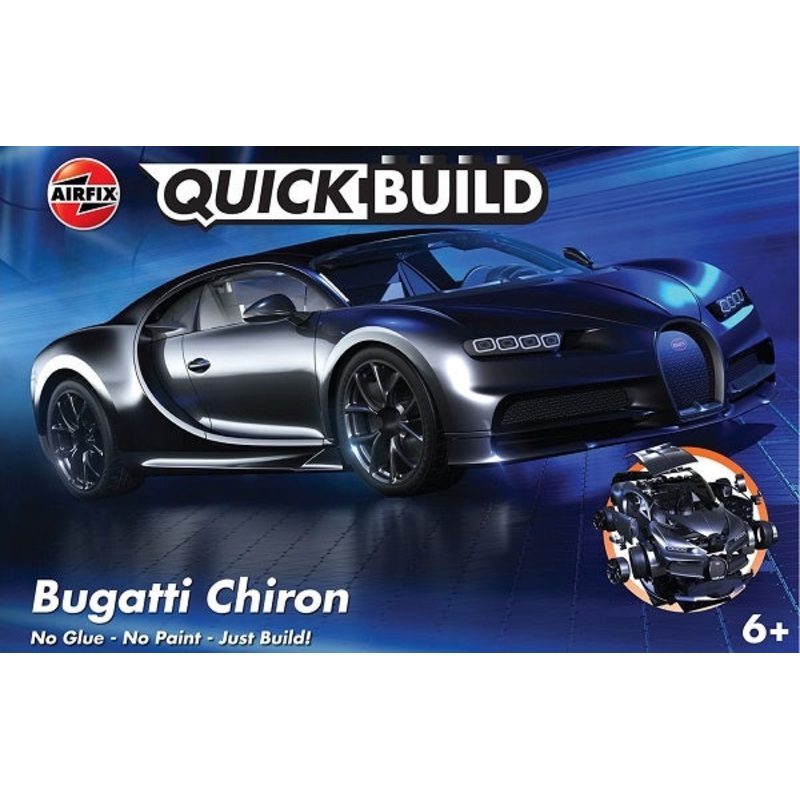 Airfix QUICKBUILD – Bugatti Chiron – Black