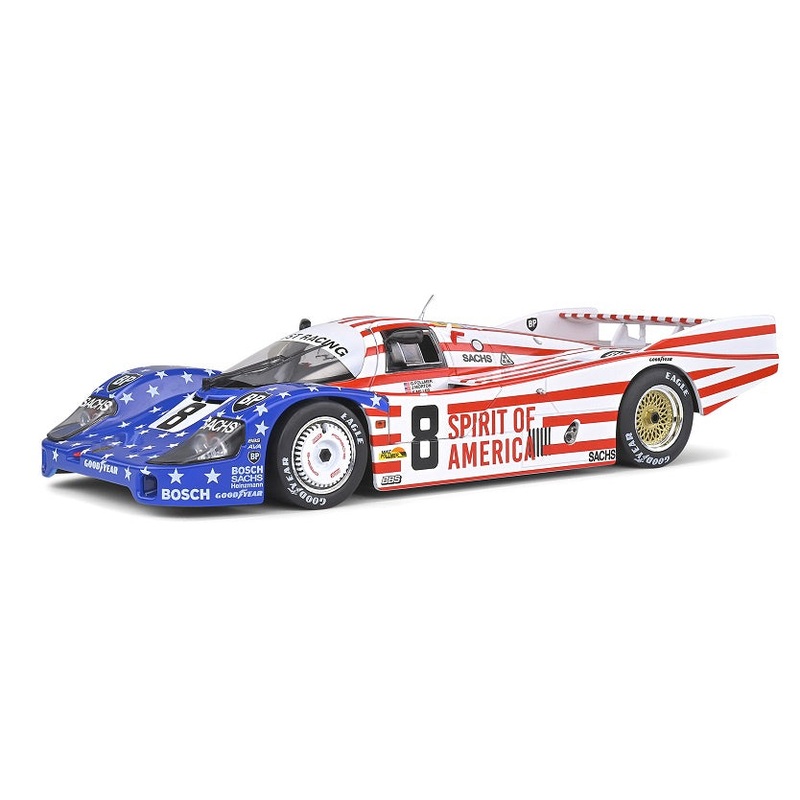 Solido 1:18 Porsche 956 LH LM 1986 Spirit of America