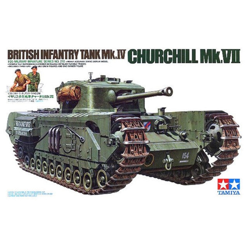 Tamiya 1:35 Churchill Mk. VII Tank