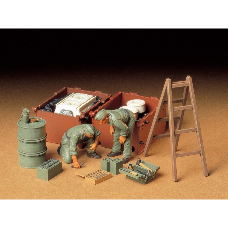 Tamiya 1:35 German Tank Maintenance Crew