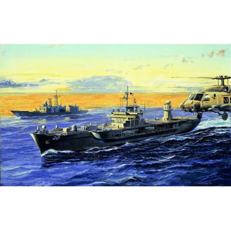 Trumpeter 1:700 USS Mount Whitney LCC-20