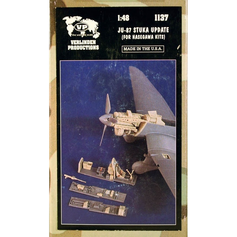 VP 1:48 Ju-87 Stuka Upgrade Resin Set for Hasegawa (LW)