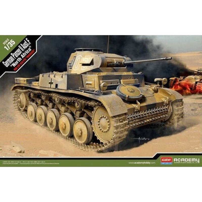 Academy 1:35 German Panzer II Ausf.F North Africa (LW)