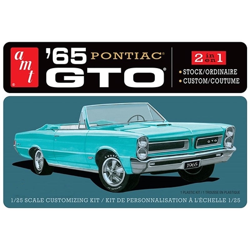 AMT 1:25 1965 Pontiac GTO Convertible 2n1