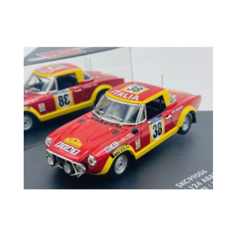 SKID 1:43 Fiat 124 Abarth East African Safari 1974