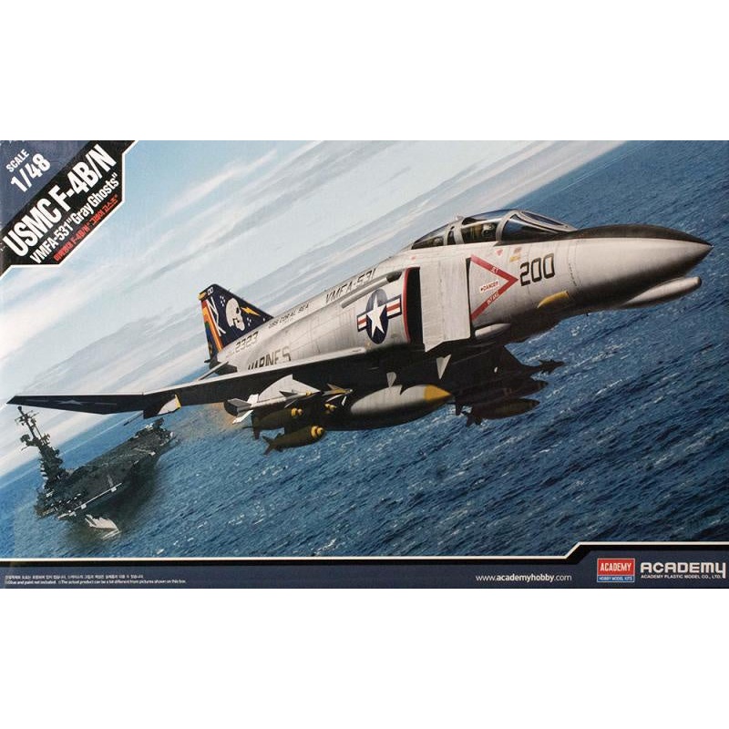 Academy 1:48 USMC F-4B/N VMFA-531 Gray Ghosts