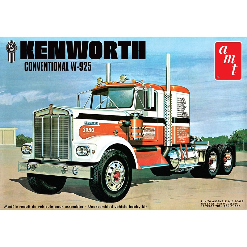 AMT 1:25 Kenworth Conventional W925