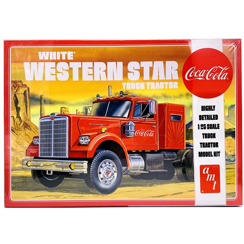 AMT 1:25 White Western Star Coca Cola