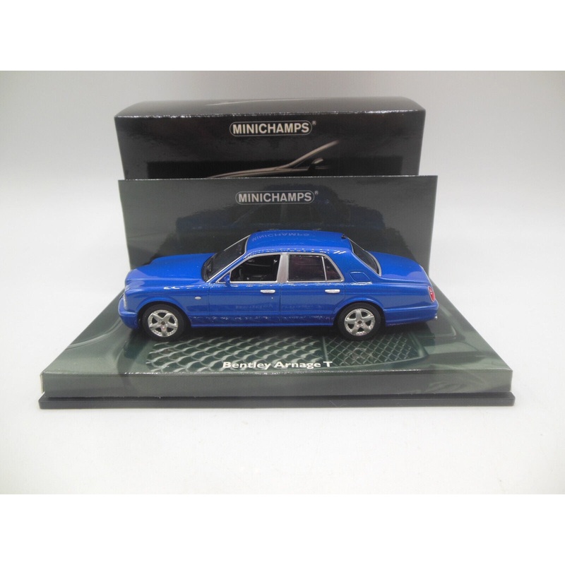 Minichamps 1:43 2005 Bentley Arnage T Metallic Blue