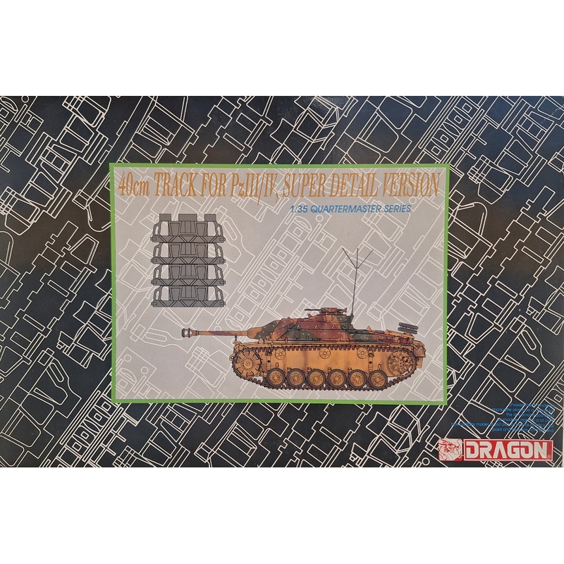 *Vintage* Dragon 1:35 40cm Track for Panzer III/IV Super Detail Version