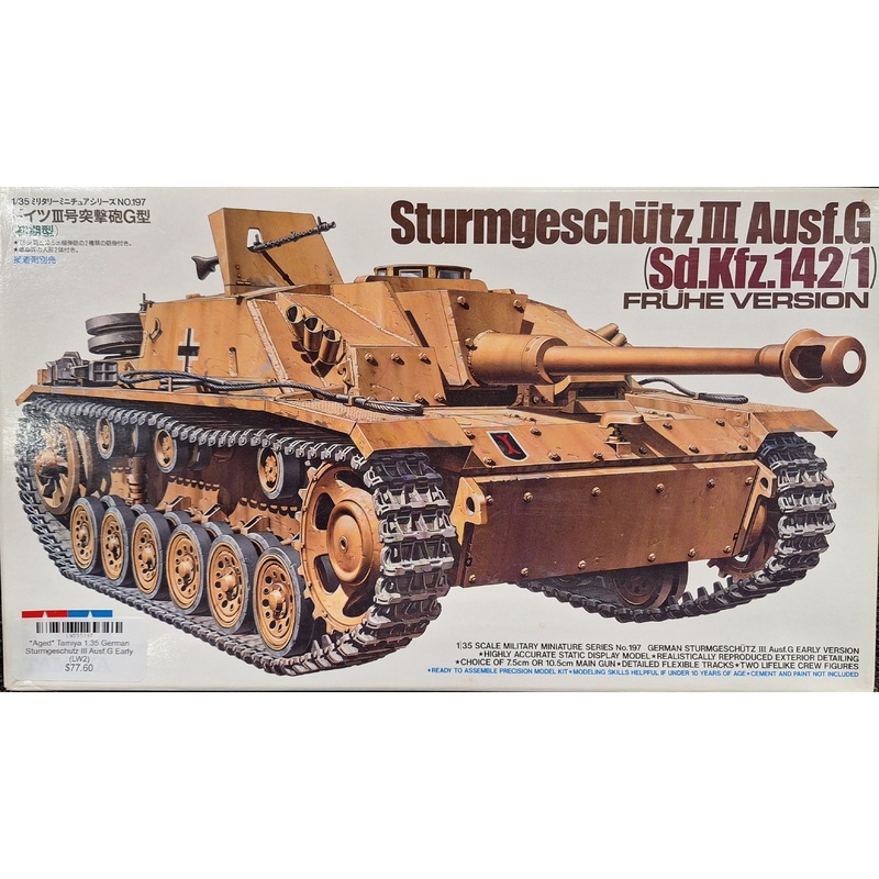 *Aged* Tamiya 1:35 German Sturmgeschutz III Ausf.G Early (LW2)