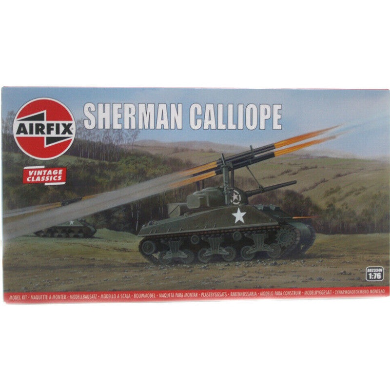 Airfix 1:76 Sherman Calliope Vintage Classic