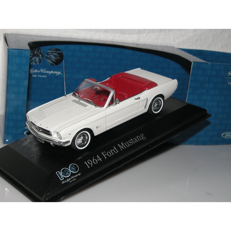 MC 1:43 1964 Ford Mustang Convertible 100yrs Ford Motor Company