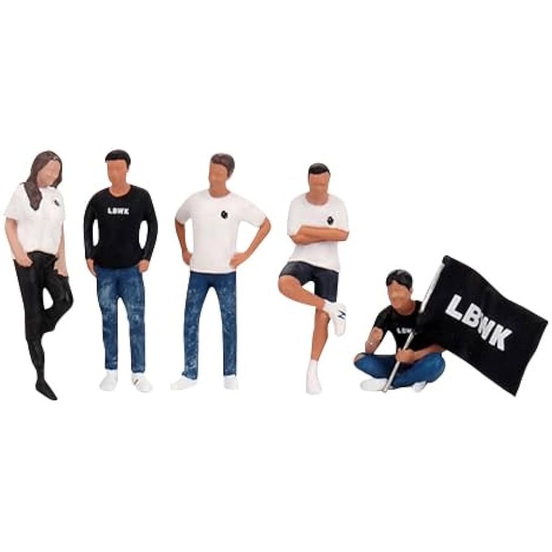 Mini GT 1:64 Liberty Walk Team Figurine Set