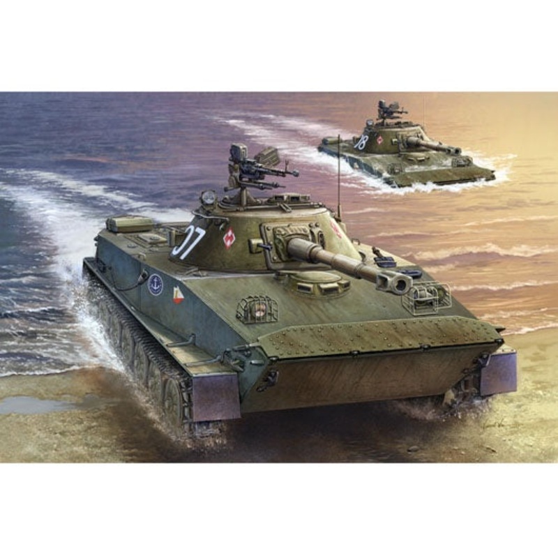 Trumpeter 1:35 Polish PT-76B Amphibious Tank (LW)
