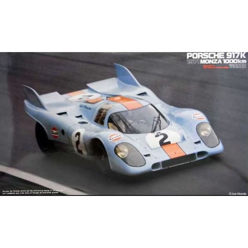 *Vintage, Aged Decals* Fujimi 1:24 Porsche 917K 1971 Monza (LW)