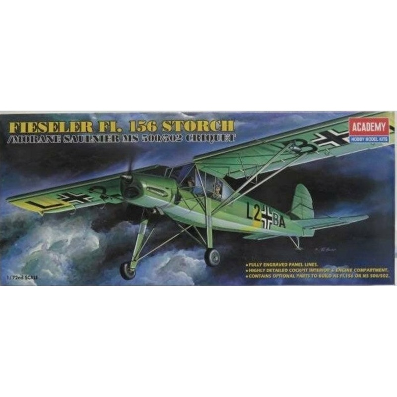 Academy 1:72 Fi 156 Storch Morane Saulnier MS 500/502