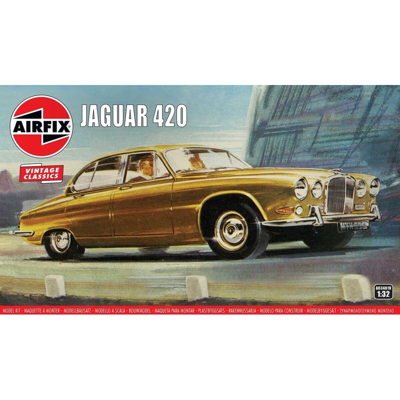 Airfix 1:32 Vintage Classic Jaguar 420