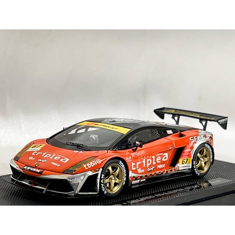 Ebbro 1:43 Triple A Gallardo RG-3 Super GT300 2007 #67